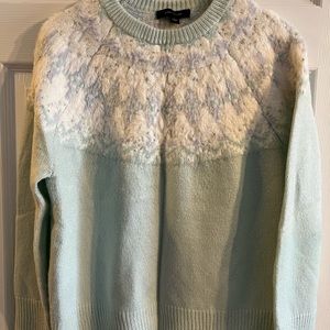 New Ann Taylor Mint Green Sweater Size L